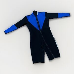 Oceanic Shortie Wetsuit Men’s Large Zipper 3mm